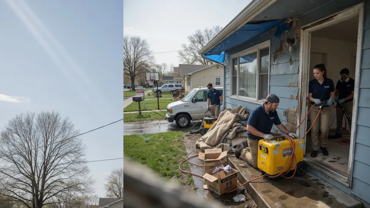 Basement Flood Cleanup in Camp Point, IL near me